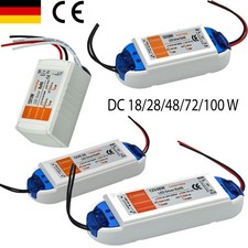 Netzteil 12 V DC LED Driver 18/28/48/72/100W Trafo Transformator Netzadapter
