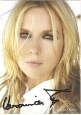 VERONICA FERRES - Originalautogramm !!!