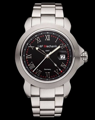 Mechanik ego herrenuhr gmt - mechanik,