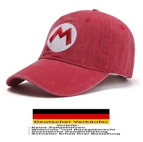 Super mario mütze baseball - super,
