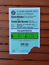 FC Bayern München.Final -Ticket Weltpokal Endspiel um den Weltpokal.