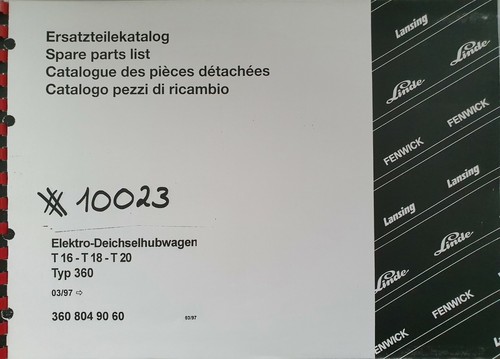 Ersatzteilkatalog linde - ersatzteilkatalog,