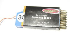 35 MHz Empfänger Contact 8DS - Doppelsuper Dualconversion mit Quarz (+ cristal)