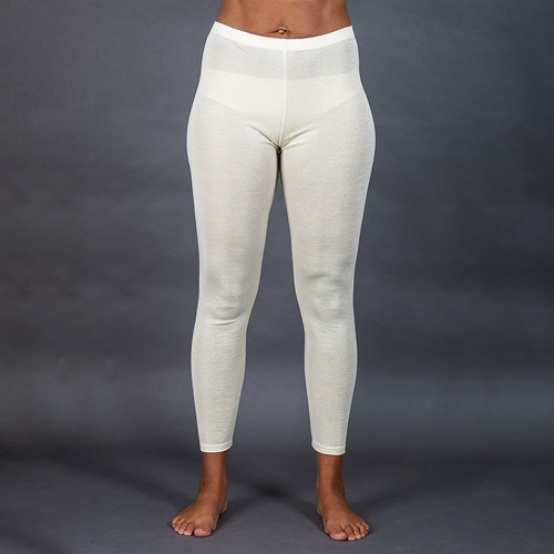 Angora damen unterhose lang - angora,