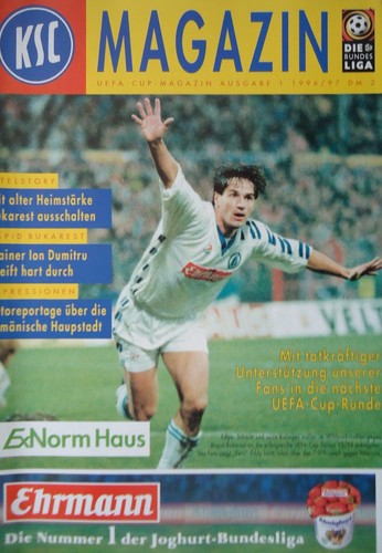 Programm uefa cup 1996 - cup, 1996/97