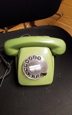 Analoges Telefon mit Wählscheibe