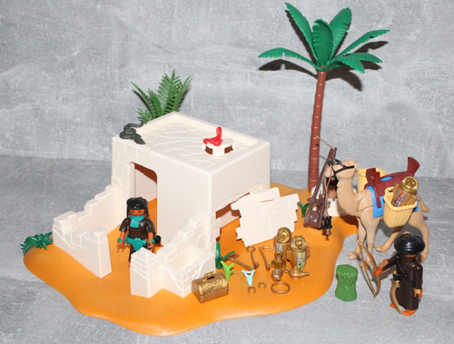 Playmobil grabräuber versteck - grabräuber,