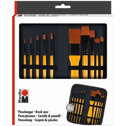 Marabu pinselmappe mit - marabu,