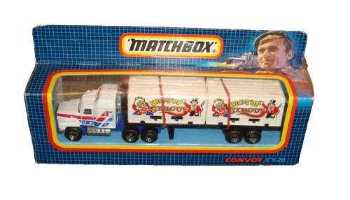 Mack container truck - container, top