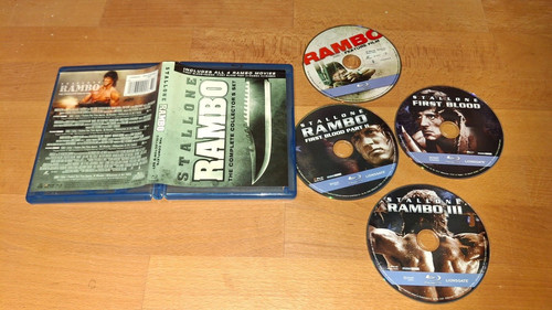 Blu ray rambo complete - x, rambo: