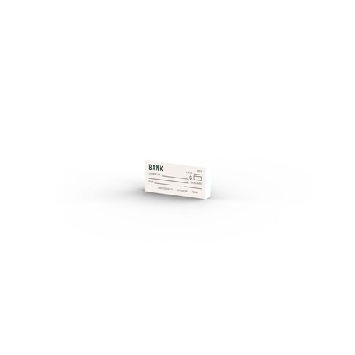Bank check custom - bank,