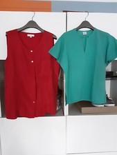 Konvolut 2 Blusen Bogner  100%