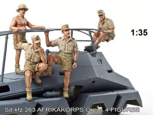 4pcs resin model kit - 1/35,