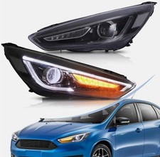 VLAND LED Scheinwerfer für Ford Focus 2015–2018 mit dynamischem Blinker