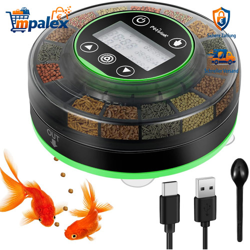 Fischfutterautomat lcd timer - fischfutterautomat,