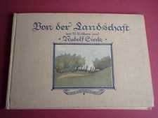 Antiquarisches Buch-Von der Landschaft-Rudolf Sieck   Z19-1025