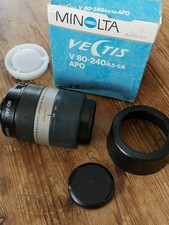 Minolta 80-240 / 4.5-5.6 APO Vectis AF Tele Zoom V Lens APS Objektiv