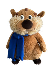 Biber Kuschelwuschel Plüsch Otter Stofftier Kuscheltier Karstadt Murmeltier 30cm