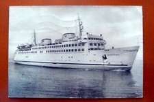 Fährschiff Warnemünde - Echt Foto - 1984 - DDR - Schiff Seefahrt Marine Ostsee