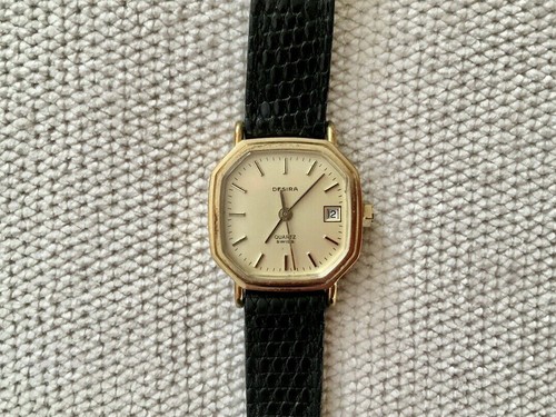 Desira damenuhr gold quarz - desira,
