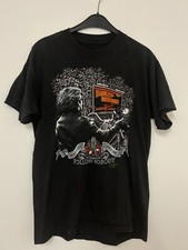 Vintage Original 3D Emblem Harley Davidson T-Shirt 1989 - Follow nobody sehr gut