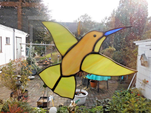 Fensterbild handarbeit - fensterbild,