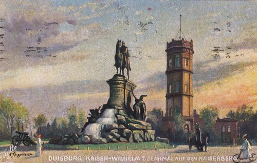 Postcard duisburg kaiser - postcard-duisburg,
