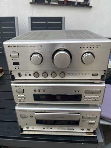 Onkyo hifi system silber - onkyo,