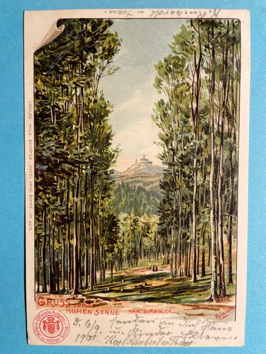 Alte von gruß der - ak,