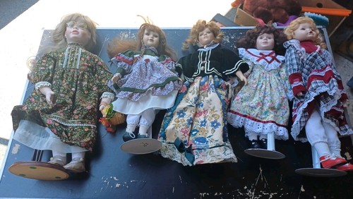 Konvolut porzellanpuppen - konvolut,