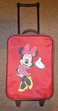 Disney Reise Kinderkoffer Trolley rot mit Rollen Minnie Mouse Maus Motiv