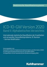 ICD-10-GM Version 2020 Band II: Alphabetisches Verzeichnis