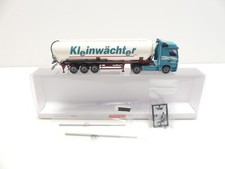 Wiking 1/87 0531 02 MB Actros / Spitzer Silosattelzug Kleinwächter in OVP A1581