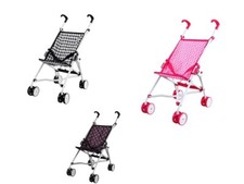 Puppenwagen Puppenkarre Kinderwagen für Puppen Puppenbuggy Puppenzubehör NEU JO