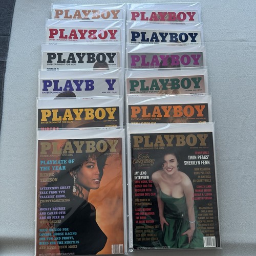 Playboy jahrgang 1990 - playboy,