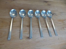 WMF Cromargan Quattro 6 Löffel Menülöffel Speiselöffel 19,9 cm