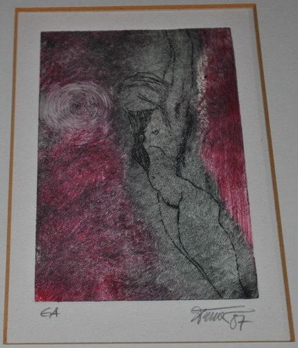Frauenakt künstlerdruck - frauenakt, iv