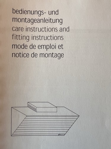 Bulthaup absaugung umluft - b3.,