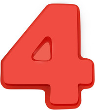 Backform Zahlen 25 cm