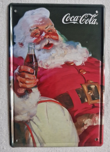 Blech schild coca - blech­schild, cola