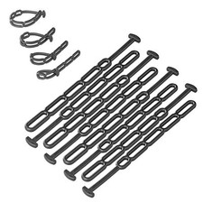 8er Set Gummi Spannring -