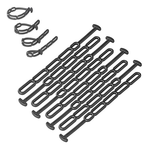 8er set gummi spannring - gummi,