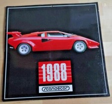 ? Sportwagen Kalender 1988 Scandecor?️??Ferrari Lamborghini Porsche Corvette