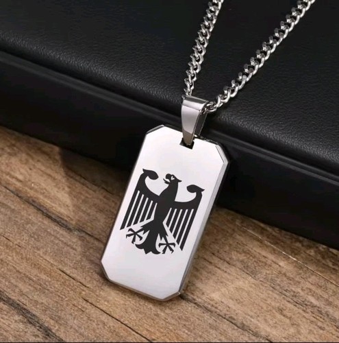 Unisex halskette edelstahl - edelstahl, mit