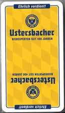 *** Brauerei Schafkopf Spielkarten Ustersbacher ***