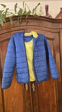 YFK Blaue Steppjacke für