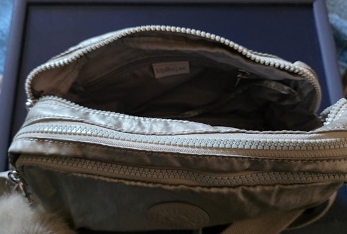 Kipling tasche silbermerallic - kipling,