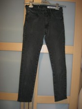 Damen Skinny Jeans Hose, Gr. 32/32, Schwarz, Baumwolle/Elasthan, "H&M."