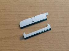 Original Nokia X6-00 Abdeckung, 2-er Set - NEU, weiß / blau