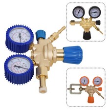 Druckminderer Druck Regler für Argon/CO2/Schutzgas Sauerstoff Acetylen Manometer